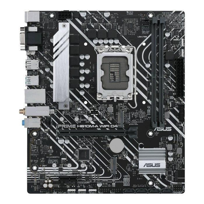 Asus PRIME H610M-A WIFI D4 Intel H610 LGA 1700 micro ATX Asus PRIME H610M-A WIFI D4 Intel H610 LGA 1700 micro ATX