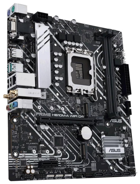 Asus PRIME H610M-A WIFI D4 Intel H610 LGA 1700 micro ATX Asus PRIME H610M-A WIFI D4 Intel H610 LGA 1700 micro ATX