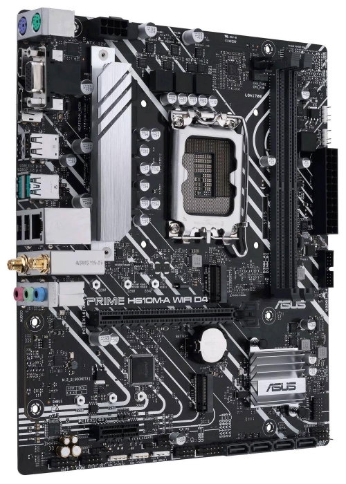Asus PRIME H610M-A WIFI D4 Intel H610 LGA 1700 micro ATX Asus PRIME H610M-A WIFI D4 Intel H610 LGA 1700 micro ATX