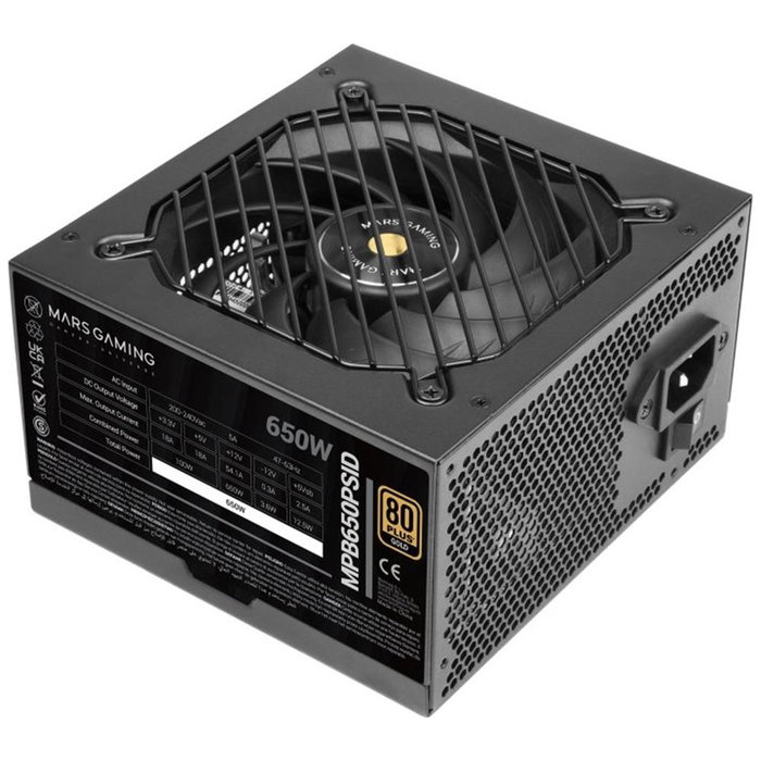 Mars Gaming MPB650PSID 650W 80 PLUS Gold ATX 3.1/PCIe 5.1