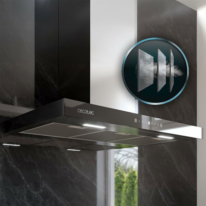 Cecotec Flux TT 905500 Glass Black A++