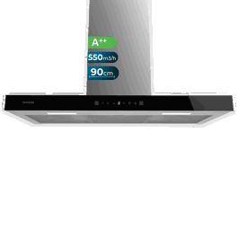 Cecotec Flux TT 905500 Glass Black A++