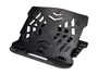 Q-connect Soporte para Portátil Ajustable hasta 17" en 7 Ángulos, Color Negro, 260x280x60 mm