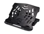 Q-connect Soporte para Portátil Ajustable hasta 17" en 7 Ángulos, Color Negro, 260x280x60 mm