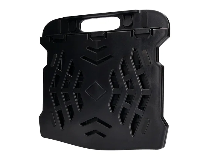 Q-connect Soporte para Portátil Ajustable hasta 17" en 7 Ángulos, Color Negro, 260x280x60 mm