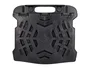 Q-connect Soporte para Portátil Ajustable hasta 17" en 7 Ángulos, Color Negro, 260x280x60 mm