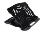 Q-connect Soporte para Portátil Ajustable hasta 17" en 7 Ángulos, Color Negro, 260x280x60 mm