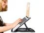 Q-connect Soporte para Portátil Ajustable hasta 17" en 7 Ángulos, Color Negro, 260x280x60 mm