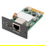 Digitus V2.0 Tarjeta SNMP y WEB para dispositivos SAI OnLine, tarjeta de gestión de red ARM 300 MHz 128 MB Flash 64 MB RAM, Negro