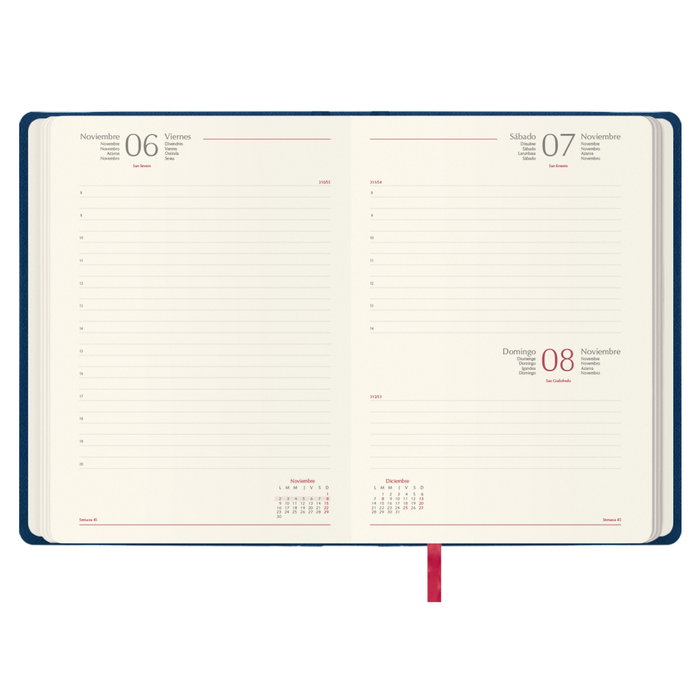 DOHE Agenda Anual Manaos 2026 Azul 17x24 cm DOHE Agenda Anual Manaos 2026 Azul 17x24 cm