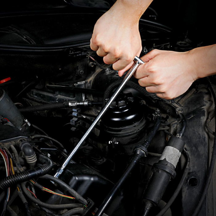 Workpro Llave Tubo T 14 mm Acero 40cr Cromada Hexagonal Anticorrosión