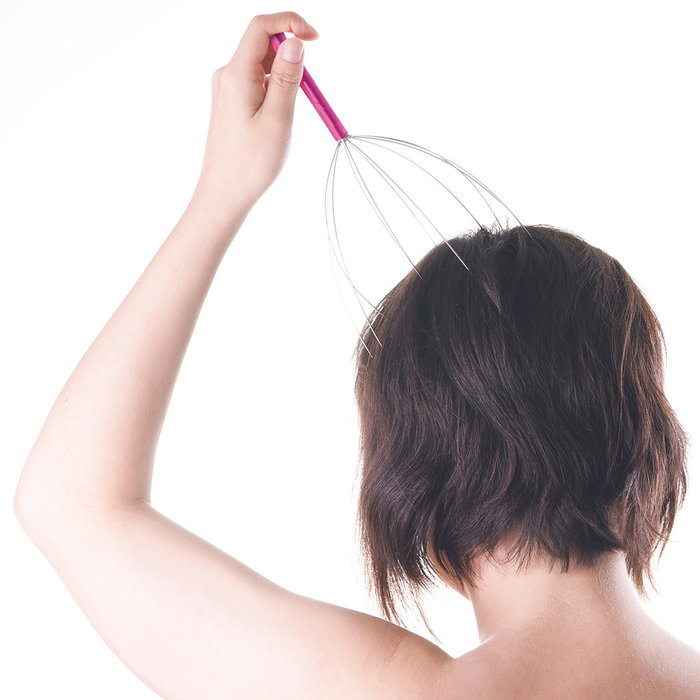 Cosmetic Club Masajeador De Cabeza Metal Acero Inoxidable Cosmetic Club Masajeador De Cabeza Metal Acero Inoxidable