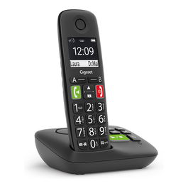 Gigaset E290A Teléfono Inalámbrico con Contestador y Pantalla LCD para Identificación de Llamadas