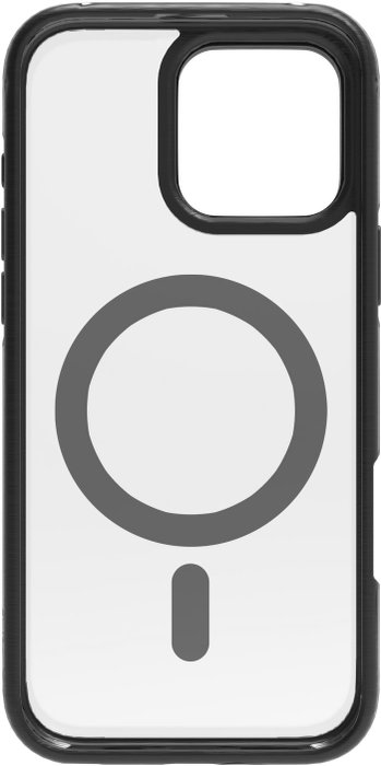 eSTUFF Funda INFINITE HELSINKI para iPhone 16 Pro Max con MagSafe, soporte integrado, 86% plástico reciclado y protección 3m - Negra