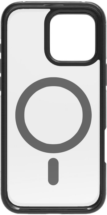 eSTUFF Funda INFINITE HELSINKI para iPhone 16 Pro Max con MagSafe, soporte integrado, 86% plástico reciclado y protección 3m - Negra