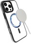 eSTUFF Funda INFINITE HELSINKI para iPhone 16 Pro Max con MagSafe, soporte integrado, 86% plástico reciclado y protección 3m - Negra