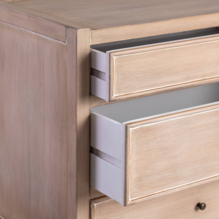 Mesita Marrón Claro Madera 65 X 40 X 65 cm