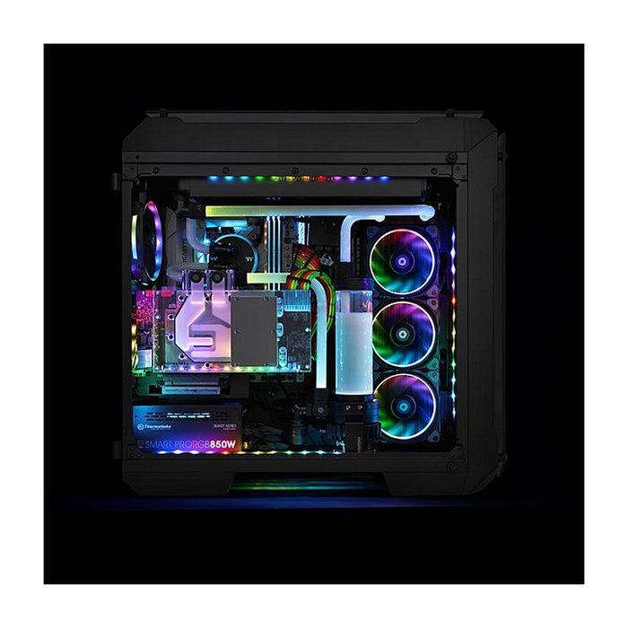 Thermaltake Lumi RGB Plus Strip 3Pack - Tira LED RGB, Multicolor, 12-5V, 14.7W, 0.3m - Thermaltake CL-O014-PL00SW-A
