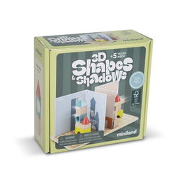 Juego Miniland 3D Shapes & Shadows Madera Fsc 100% (+5 Años)