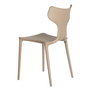 Silla Apilable Beige Polipropileno 47 X 41 X 83,50 cm (Set de 4)