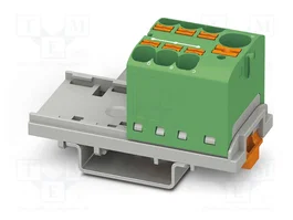PHOENIX CONTACT PTFIX 10/6X4-NS35 GN Conector de Carril