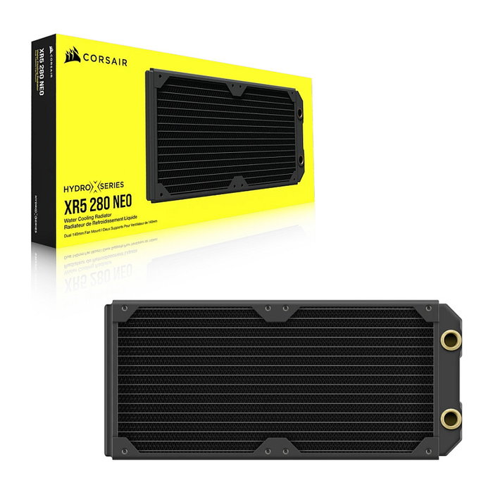 Corsair Hydro X Series XR5 240 NEO Radiator Black