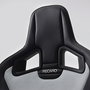 Recaro RC415102785 Asiento Cross Sportster CS para Copiloto, Piel Vienna Negro, con Airbag Lateral y Calefacción, Homologación ABE/TÜV