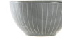 DKD Home Decor Cuenco de Gres Esmaltado con Rayas Verdes