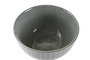 DKD Home Decor Cuenco de Gres Esmaltado con Rayas Verdes