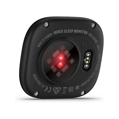 Garmin Index Sleep Monitor - Negro - Monitor de Sueño con Ritmo Cardíaco y Frecuencia Respiratoria - Bluetooth 5.0 - 41.7 mm