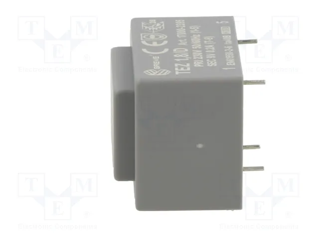 BREVE TUFVASSONS Transformador Cerrado TEZ 1,8VA 230VAC a 9V BREVE TUFVASSONS Transformador Cerrado TEZ 1,8VA 230VAC a 9V