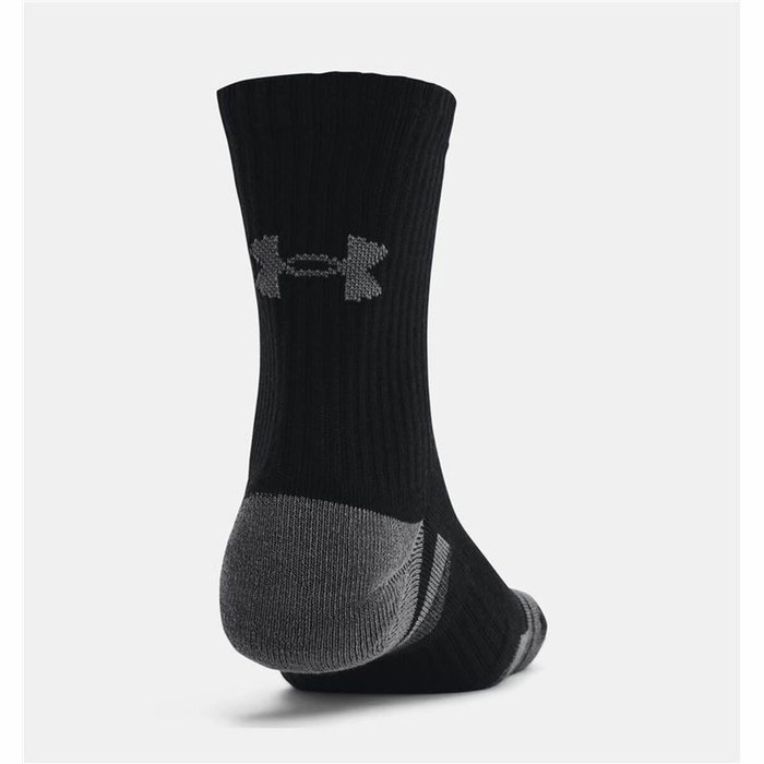Calcetines Deportivos Under Armour Performance Negro Unisex 3 Piezas