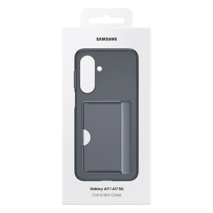 Samsung Funda EF-OA176TBEGWW Transparente para Galaxy A17 4G/5G con Ranura para Tarjetas - Compatible con Pantalla de 17 cm (6.7 Pulgadas)