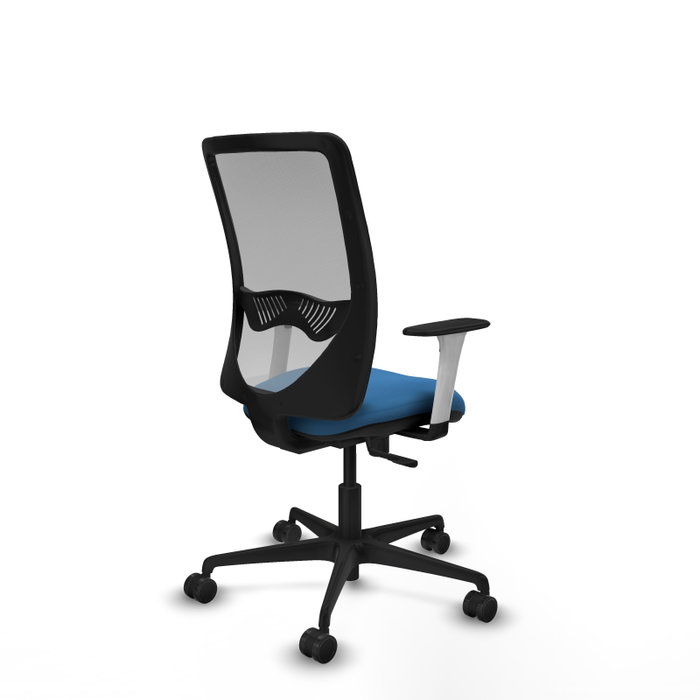 PIQUERAS Y CRESPO Silla de oficina Zulema con mecanismo Sincro, Azul claro y Gris PIQUERAS Y CRESPO Silla de oficina Zulema con mecanismo Sincro, Azul claro y Gris