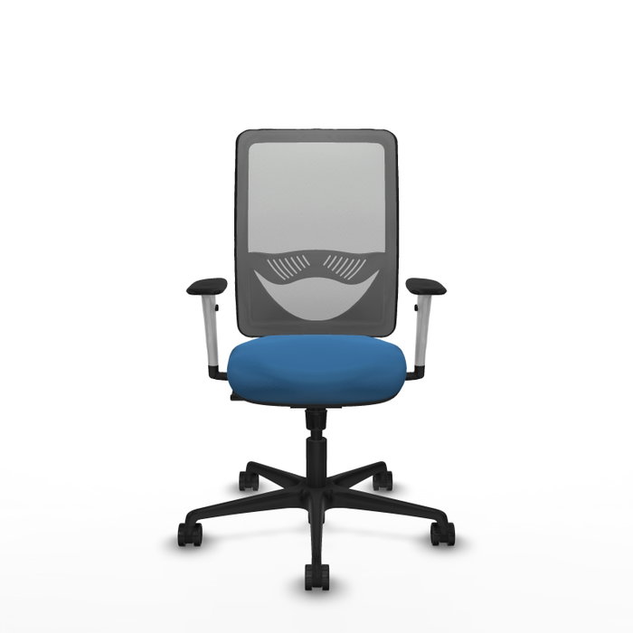 PIQUERAS Y CRESPO Silla de oficina Zulema con mecanismo Sincro, Azul claro y Gris PIQUERAS Y CRESPO Silla de oficina Zulema con mecanismo Sincro, Azul claro y Gris