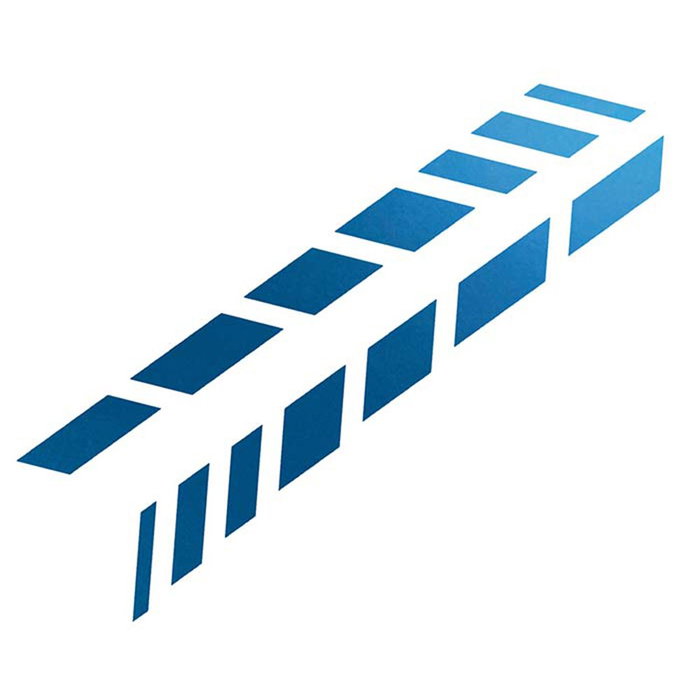 Foliatec FO33942 Vinilo Decorativo Para Coche Diseño Sombras Azul - Personaliza Carrocería, Llantas o Lunas