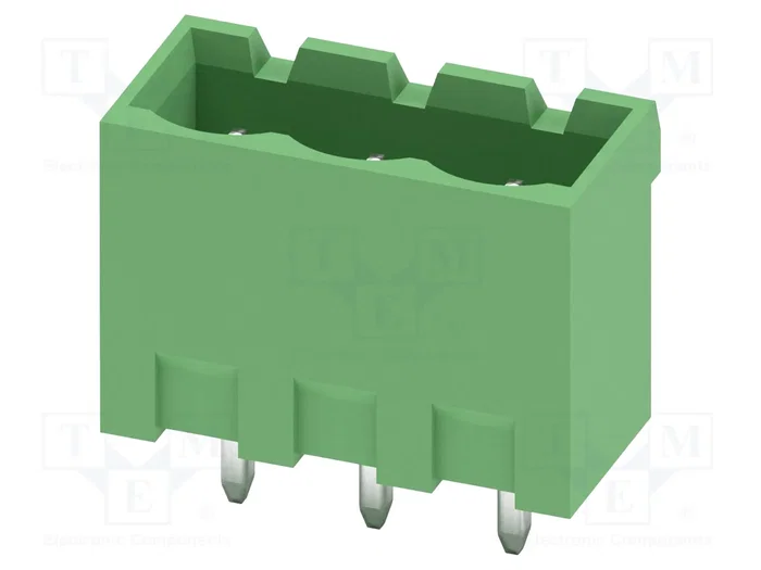 PHOENIX CONTACT MSTBVA2.5/3-G Conector de bloque de bornas desmontable de 3 pines, 630V PHOENIX CONTACT MSTBVA2.5/3-G Conector de bloque de bornas desmontable de 3 pines, 630V