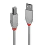 Lindy Cable USB 2.0 Anthra Line Type A a B, 1 m, Gris