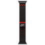 Apple Nike Sport Loop Banda para Apple Watch 44mm 45mm 46mm 49mm Midnight Black - Nylon y Poliéster Reciclado, Cierre de Velcro