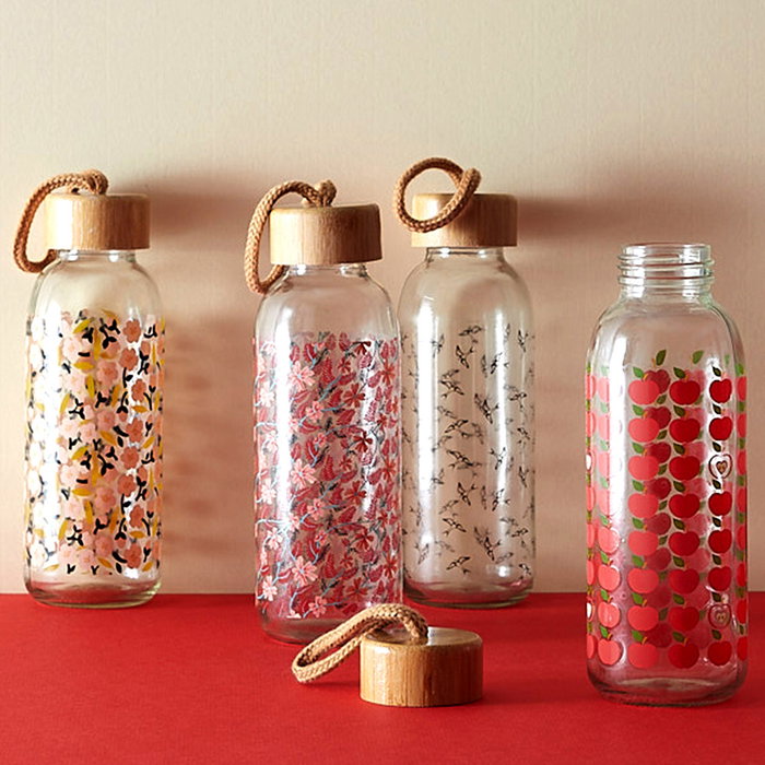 Cook Concept Botella 400 Ml Con Tapón-Correa de Bambú