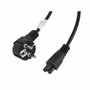 Lanberg CA-C5CA-11CC-003-BK Cable de Alimentación C5 Acoplador a CEE 7/7 3m Negro