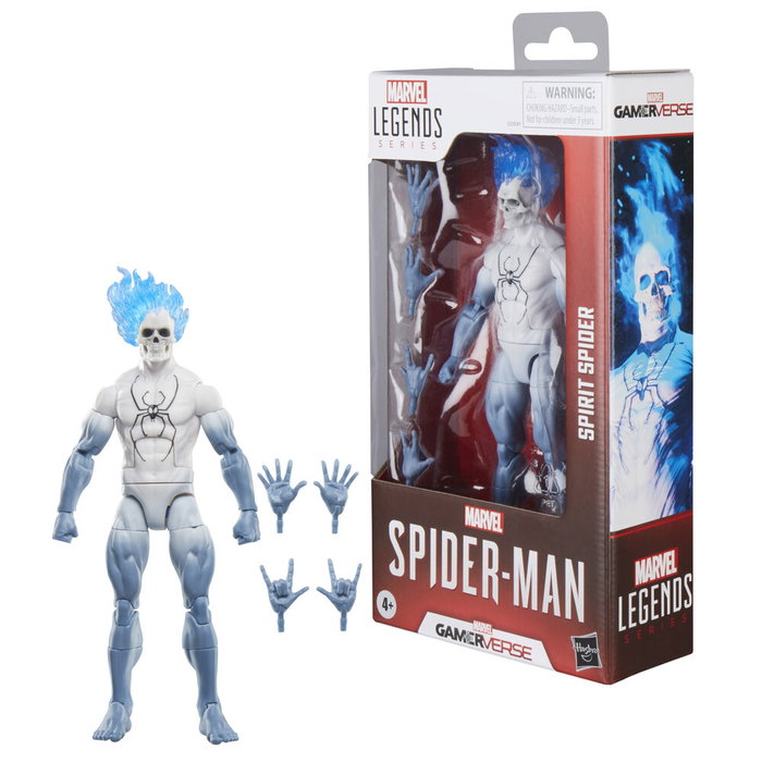 Hasbro Figura Spirit Spider-Man Marvel Legends 15cm Articulada con Accesorios