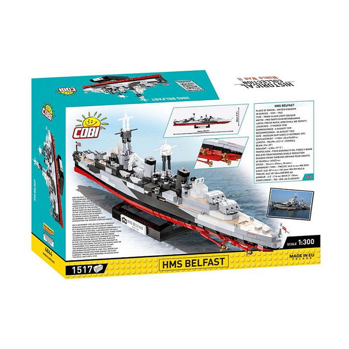 Cobi HMS Belfast (Mastab 1:300)