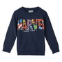 Cerdá Sudadera Cotton Brushed Marvel 4 Años Azul Oscuro