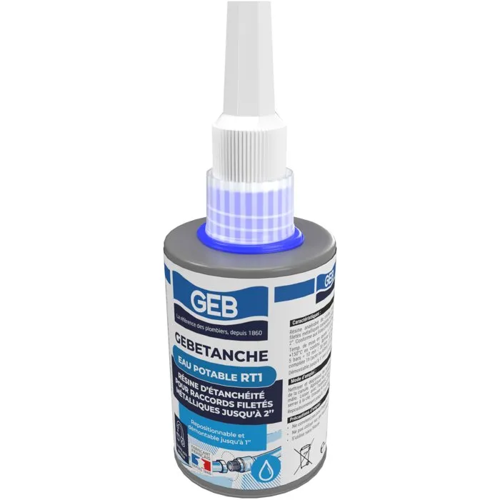 Geb Resina Selladora RT1 AUC3283981146715 - Compatible con Agua Potable - 75 ml