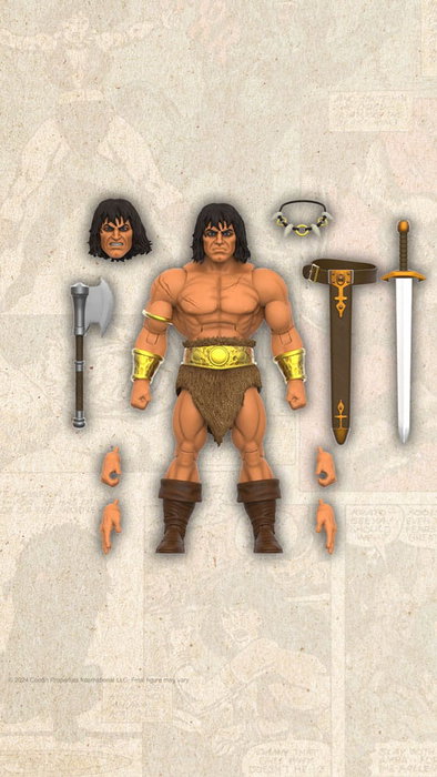 Conan el Bárbaro Figura Ultimates Conan The Barbarian 18 cm