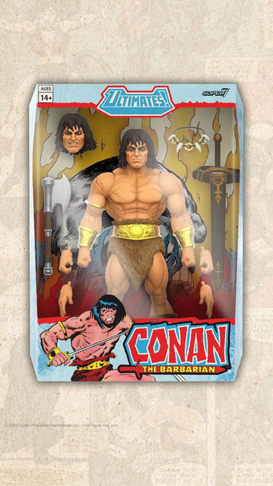 Conan el Bárbaro Figura Ultimates Conan The Barbarian 18 cm