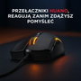 Rampage SMX-R44V2 Ratón Gaming 12800 DPI RGB LED 1kHz HUANO Makro Negro
