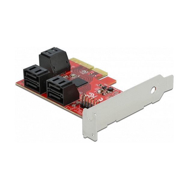 DeLOCK Tarjeta SATA PCI Express x4 de 6 puertos - Low Profile DeLOCK Tarjeta SATA PCI Express x4 de 6 puertos - Low Profile