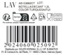 LAV Botella 1.2L - Color Turquesa/Fiji - ø6.8x25cm (12 Unidades)